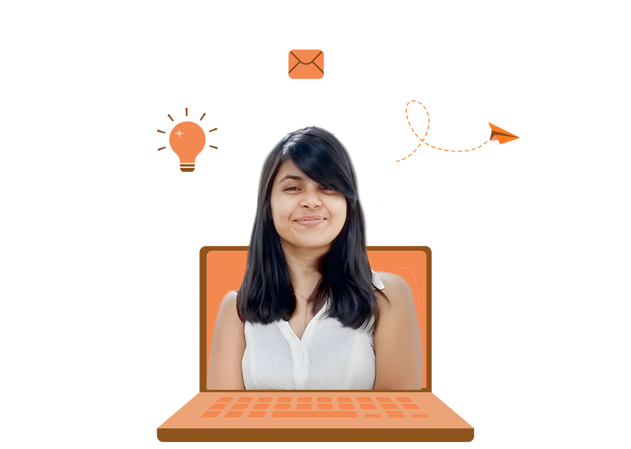 A Curing Busy virtual assistant connected by email, ideas and messaging